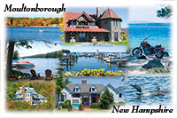 Moultonborough, NH - Collage - Square Format